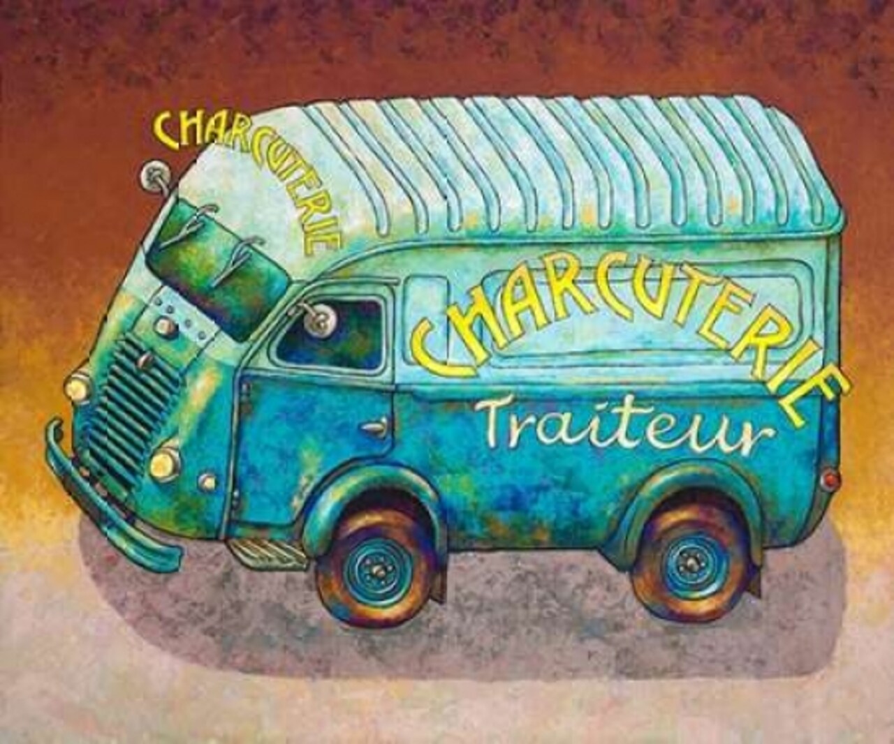 Van Ordinaire Charcuterie Poster Print by Duncan Wilson - Item # VARPDXW686D